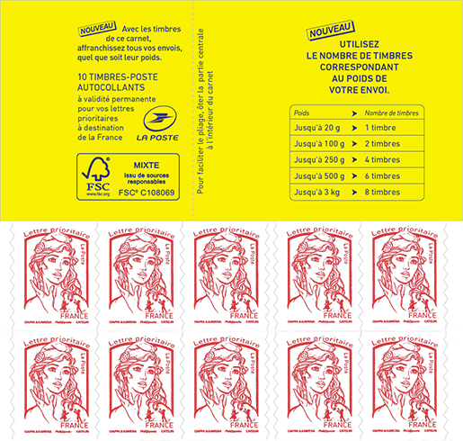 Carnet de timbres